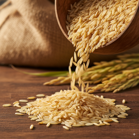 Premium Joha Chawal showing natural aroma and texture, Xiphias Superfoods