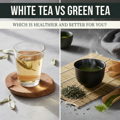 White Tea vs Green Tea: Which Is Healthier and Better for You?