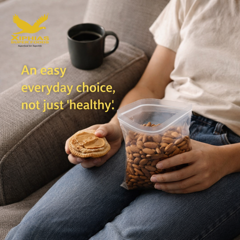 healthy almonds for every day