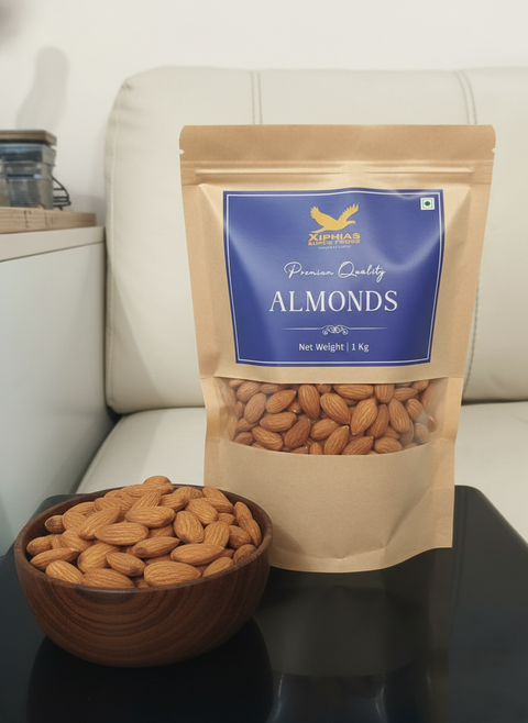 Xiphias Superfoods Premium Handpicked Almonds