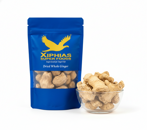 Xiphias Superfoods Dried Whole Ginger