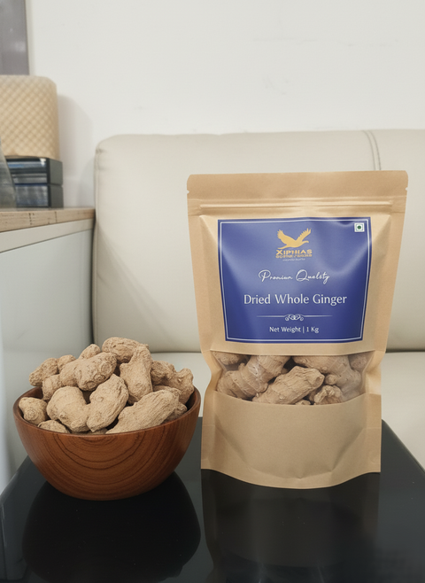 Xiphias Superfoods Dried Whole Ginger