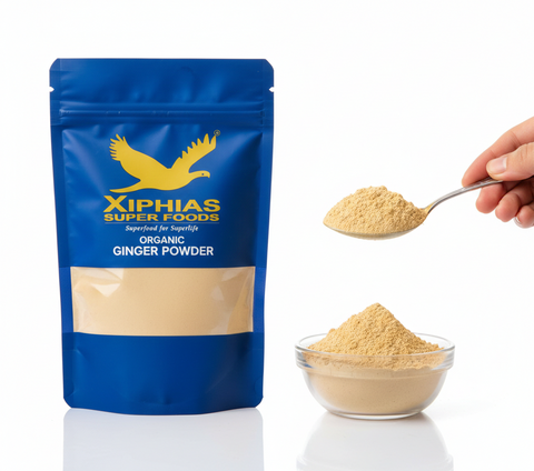 Xiphias Superfoods Premium Organic Ginger Powder