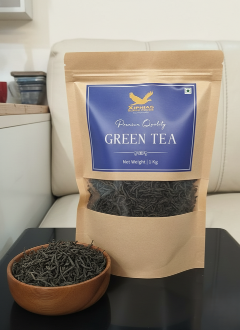Xiphias Superfoods Premium Green Tea Leaves