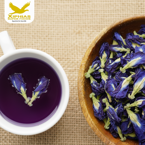 Xiphias Superfoods Organic Blue Pea Tea